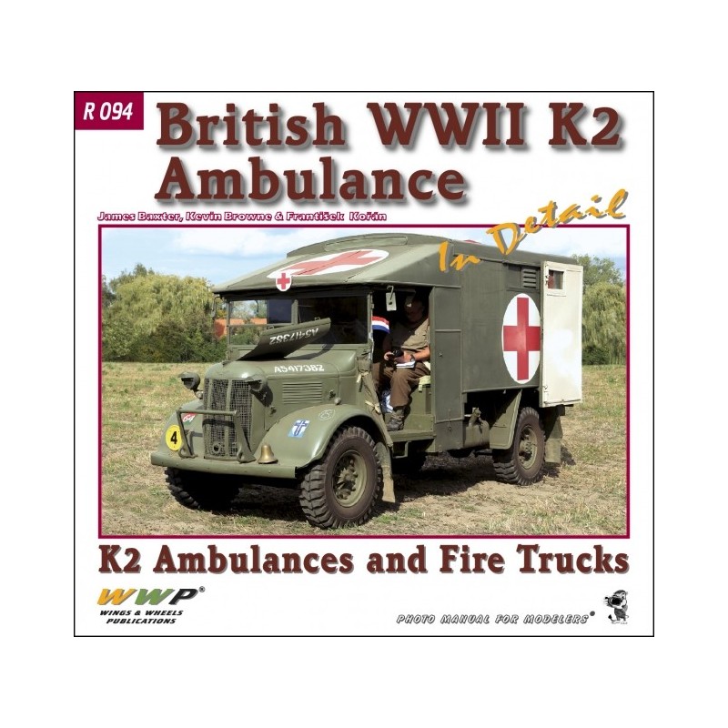 British WWII K2 Ambulance in detail