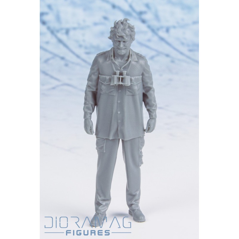 IDF Tank Crew 50's - 70's - Tank Commander (3 heads) 1/35