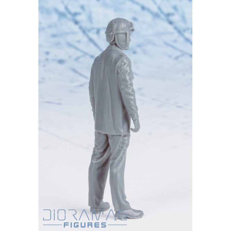 IDF Tank Crew 50's - 70's - Tank Commander (3 heads) 1/35