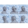 IDF Tank Crew 50's - 70's - Relaxed Crewman (3 heads) 1/35