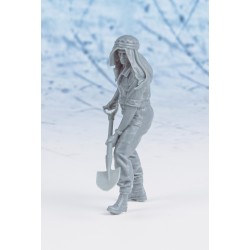 LRDG – Desert Scout - Digging, North Africa WWII 1/35