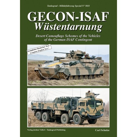 GECON-ISAF Wüstentarnung Desert Camouflage of the Vehicles of the German ISAF Contingent